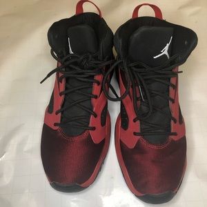 Nike Jordans Lift Off Mens Basketball Black/Red Shoes sz 8